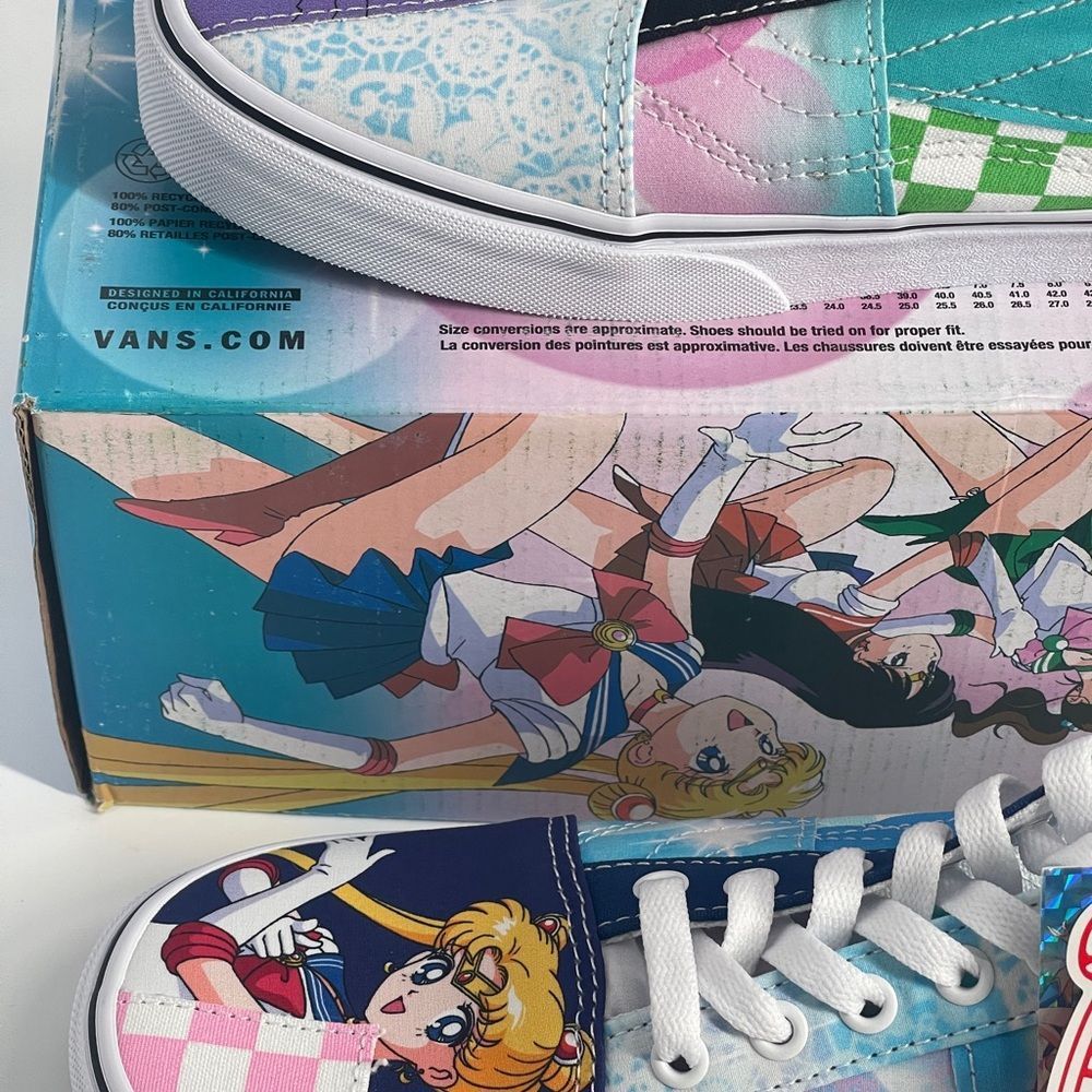 Vans Old Skool Pretty Guardians Sailor Moon Sneakers Brand New With Tags - Picture 2 of 15
